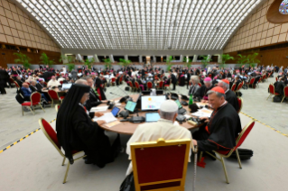 15-Ouverture de la XVI<sup>e</sup> Assemblée générale ordinaire du Synode des Évêques