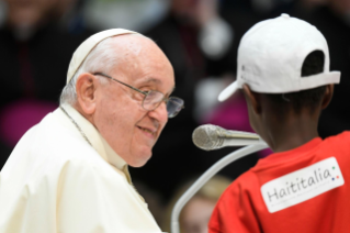 28-“Los niños encuentran el Papa - Aprendamos de los niños y niñas” 