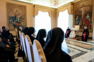 8-To participants in the meetings promoted by the Rogationists of the Heart of Jesus and the Sisters Daughters of Divine Zeal