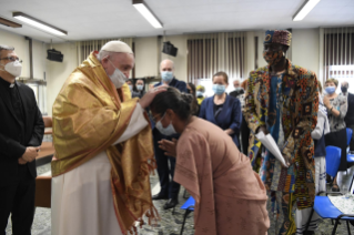 19-Visita del Santo Padre a la comunidad de trabajo del Dicasterio para la Comunicación