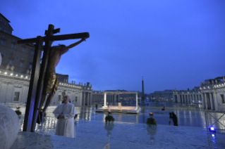 15-Moment of prayer and “Urbi et Orbi” Blessing presided over by Pope Francis   