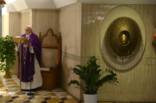 11-Frühmesse in der Kapelle der Casa Santa Marta: Jüngerschaft und die Salbung des Heiligen Geistes