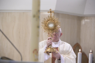 10-Holy Mass presided over by Pope Francis at the Casa Santa Marta in the Vatican: “Without witness and prayer, apostolic preaching is not possible”