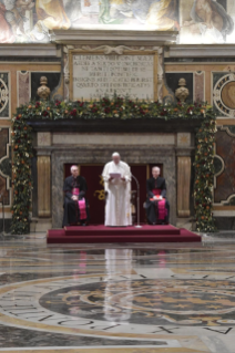 10-À Cúria Romana, por ocasião das felicitações de Natal 