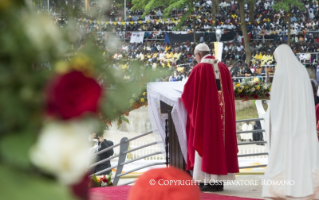 18-Viagem Apostólica: Santa Missa pelos Mártires de Uganda