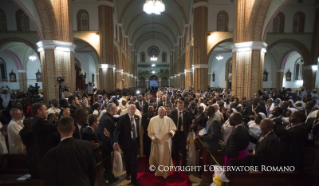 9-Viaje apostólico: Encuentro con sacerdotes, religiosos, religiosas y seminaristas