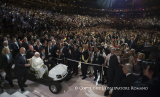 1-Apostolische Reise: Eucharistiefeier im Madison Square Garden