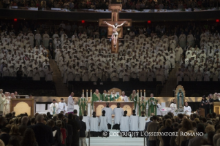 10-Apostolische Reise: Eucharistiefeier im Madison Square Garden