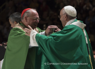 12-Apostolische Reise: Eucharistiefeier im Madison Square Garden