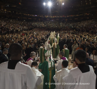 23-Apostolische Reise: Eucharistiefeier im Madison Square Garden