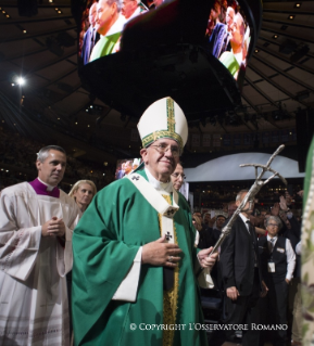 22-Apostolische Reise: Eucharistiefeier im Madison Square Garden