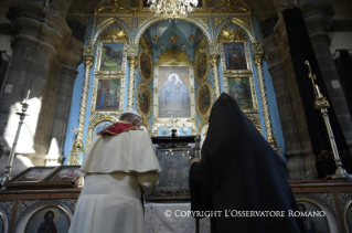 1-Viaje apostólico a Armenia: Visita a la Catedral apostólica armenia de las Siete Llagas de Gyumri