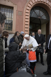 15-Pastoral Visit: Meeting with the people affected by the earthquake in Piazza Duomo