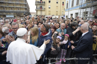 17-Pastoral Visit: Meeting with the people affected by the earthquake in Piazza Duomo