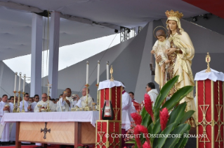 11-Apostolische Reise nach Kolumbien: Eucharistiefeier