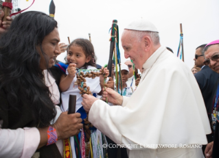 23-Apostolische Reise nach Kolumbien: Eucharistiefeier