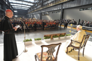 11-Pastoral Visit to Genoa: Encounter with representatives of the world of work