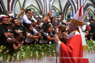 28-Viaggio Apostolico in Myanmar: Santa Messa con i giovani  