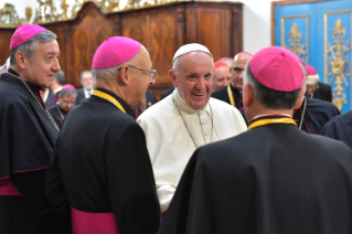 3-Apostolic Journey to Chile: Meeting with the Bishops