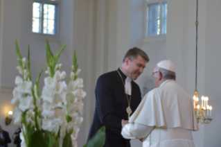 1-Viaggio Apostolico in Estonia: Incontro ecumenico con i giovani  