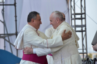 3-Apostolic Journey to Panama: Welcome ceremony and opening of WYD at Campo Santa Maria la Antigua – Cinta Costera
