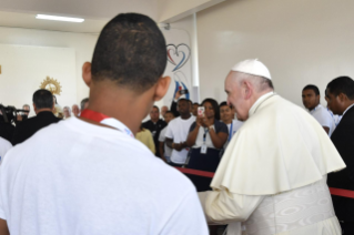 4-Apostolic Journey to Panama: Penitential liturgy with young detainees in the Centro de Cumplimiento de Menores Las Garzas de Pacora