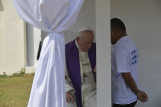 19-Apostolische Reise nach Panama: Bußliturgie mit jugendlichen Straftätern 