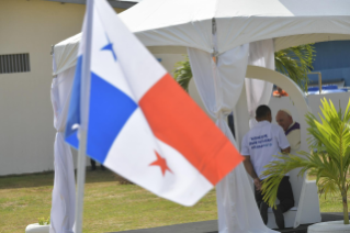 23-Apostolische Reise nach Panama: Bußliturgie mit jugendlichen Straftätern 