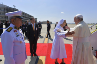 1-Apostolic Journey of the Holy Father to Thailand: Official welcome  