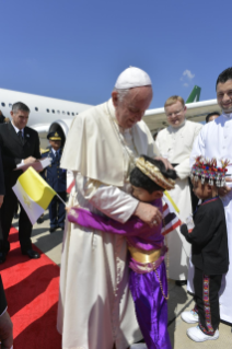 6-Apostolic Journey of the Holy Father to Thailand: Official welcome  
