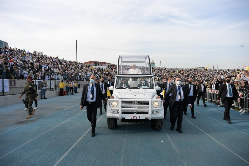 El Papa, en Irbil