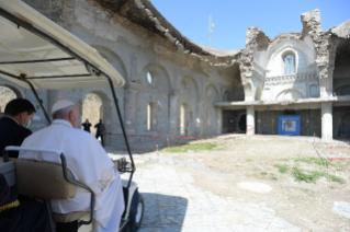 14-Voyage apostolique en Irak : Prière pour les victimes de la guerre