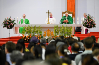 27-Apostolische Reise in die Mongolei: Heilige Messe 
