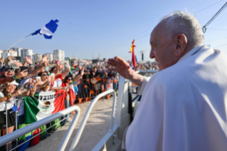 1-Voyage apostolique au Portugal : Messe pour les Journées mondiales de la Jeunesse 