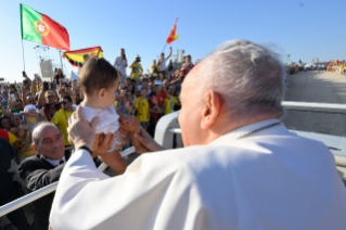 4-Voyage apostolique au Portugal : Messe pour les Journées mondiales de la Jeunesse 