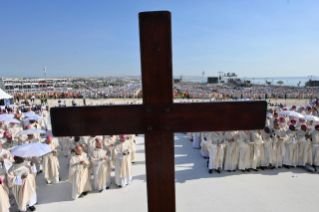 10-Voyage apostolique au Portugal : Messe pour les Journées mondiales de la Jeunesse 