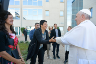 15-Visita del Santo Padre a la Ciudadela Cielo de la comunidad Nuevos Horizontes de Frosinone