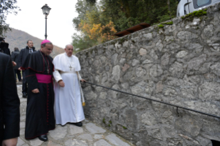 1-Visit of the Holy Father to the Franciscan Shrine of Greccio 