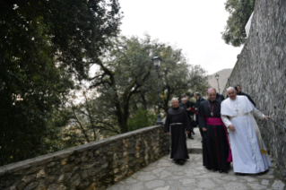 3-Visit of the Holy Father to the Franciscan Shrine of Greccio 