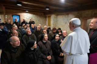 7-Visit of the Holy Father to the Franciscan Shrine of Greccio 