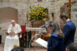 12-Visit of the Holy Father to the Franciscan Shrine of Greccio 