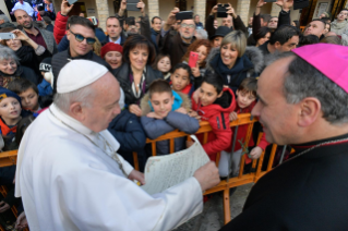 17-Visit of the Holy Father to the Franciscan Shrine of Greccio 