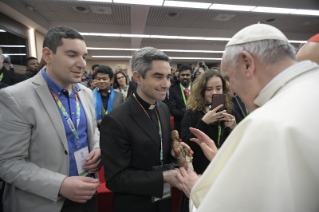 6-Intervención del Santo Padre en la reunión pre-sinodal de jóvenes