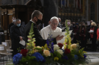 27-Récitation du chapelet présidée par le Pape François pour invoquer la fin de la pandémie