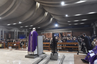 43-Pastoral Visit to the Parish of "San Gelasio I Papa" in Ponte Mammolo, Rome 
