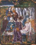 Ilustrazione tratta da una serie di 18 smalti di Limoges dipinti su piastre di rame conservati nei Musei Vaticani