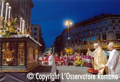 Corpus Christi procession, Rome, 2006.