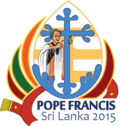 Sri Lanka 2015 - Papa Francesco