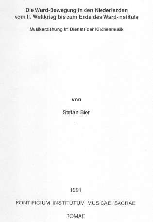 Couverture Bier, Ward-Bewegung
