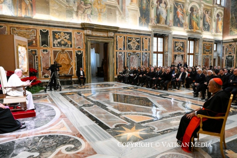 To the Artists of the Christmas Concert in the Vatican Activities of